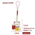 lucky cat pendant-Daji cat-zinc alloy-1 piece