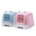 Fully enclosed cat litter with drawers