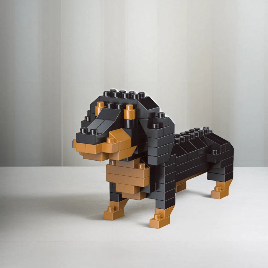 Mini Dachshund Building Blocks Set | Fun Construction Toy for Kids & Adults