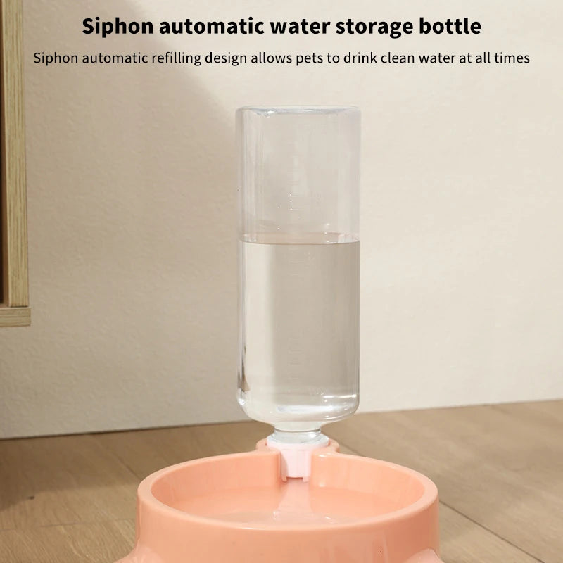 Automatic Gravity Pet Water Dispenser | Self-Refilling Dog & Cat Drinking Bowl