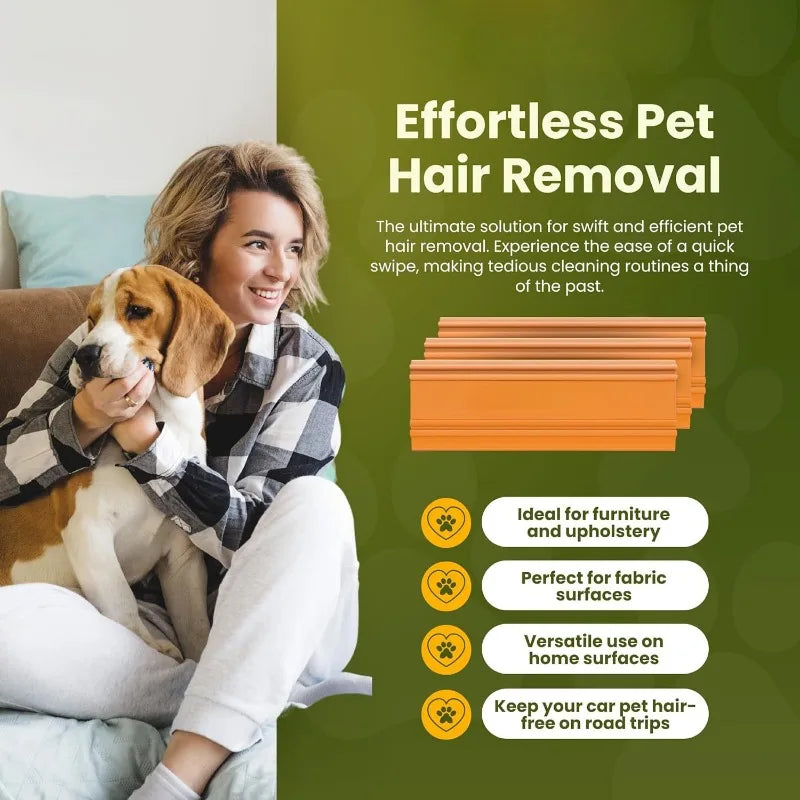 Compact Pet Hair Remover Tool | Quick-Grab Fur Lifter for Furniture & Clothing