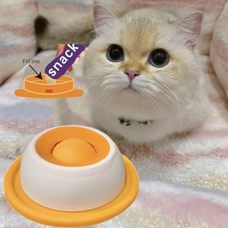 Lick Mat Slow Feeder for Dogs & Cats | Calming Interactive Snack Pad