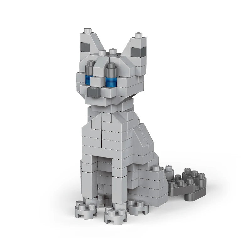 Mini Dachshund Dog Building Blocks Toy for Adults and Kids: Detailed and Lifelike Design, Fun and Educational Construction Set