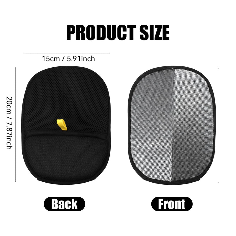 Pet Hair Removal Gloves | Reusable Double-Sided Grooming Mitts for Furniture & Pets