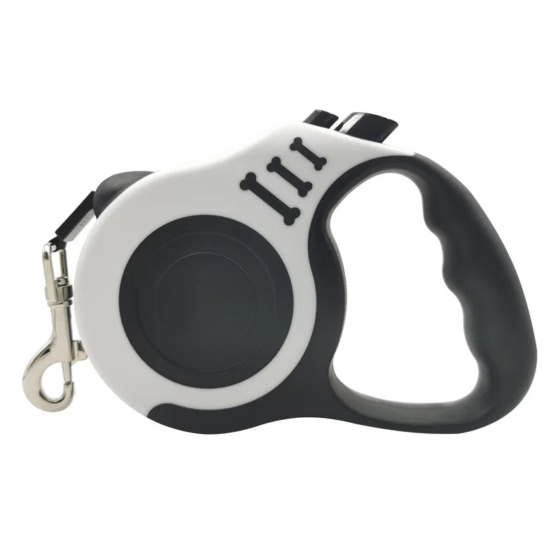 3m 5m Dog Leash for Small Medium Large Dogs Cats Automatic Retractable Strong Nylon Puppy Travel Walking Hiking Traction Rope