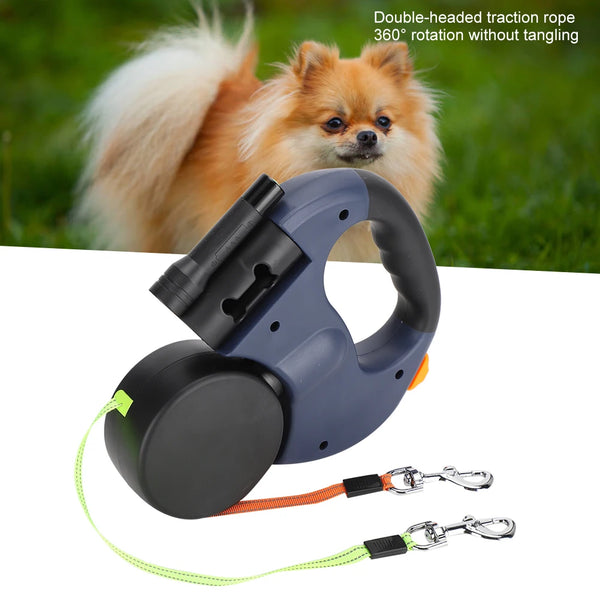 LED Night Safety Dog Leash | Ergonomic Light-Up Walking Lead
