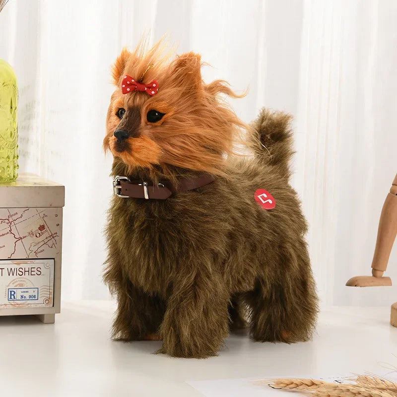 Interactive Robot Pet Dog | Voice-Controlled Walking Plush Toy with Music