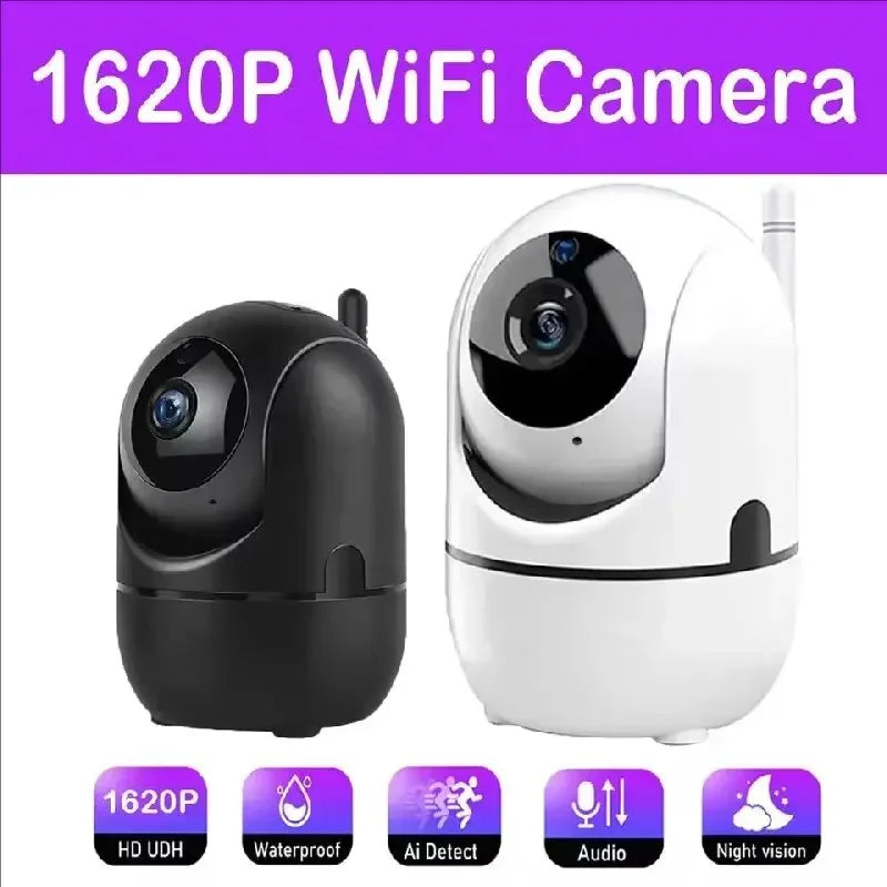 Pet Dog Camera with Phone App, 5G/2.4GHz WiFi Indoor Security Baby Camera, 360° Pan & Tilt, 2-Way Audio, Night Vision