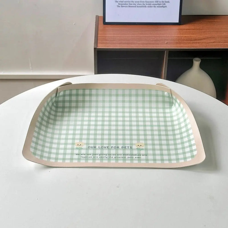 Anti-Spill Pet Feeding Mat | Waterproof Non-Slip Placemat for Dogs & Cats