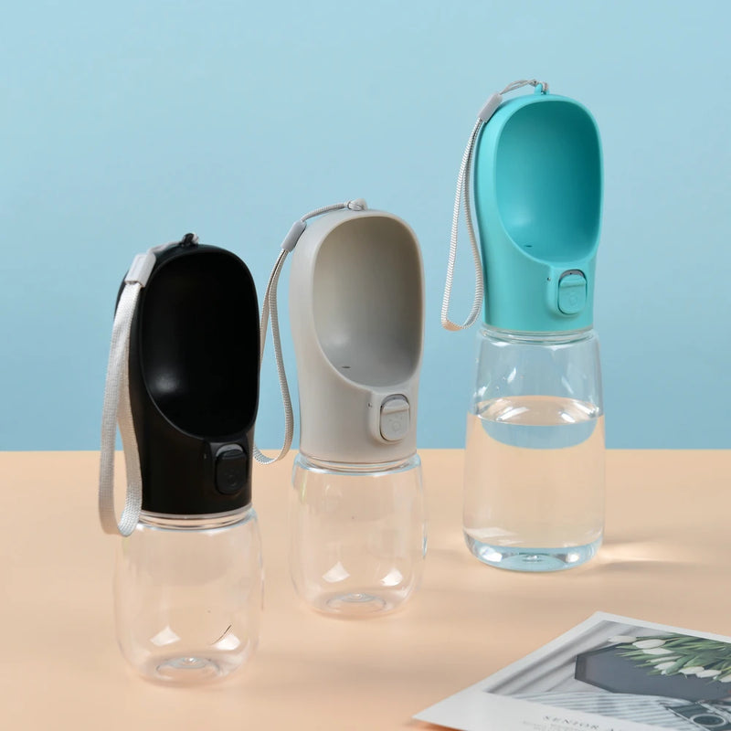 Portable Dog Water Bottle | Leak-Proof On-The-Go Drinking Bowl for Walks & Travel