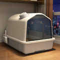 Fully Enclosed Odor Proof Litter Box For Cats