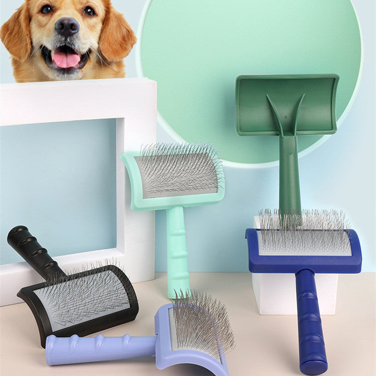 Pet grooming needle comb