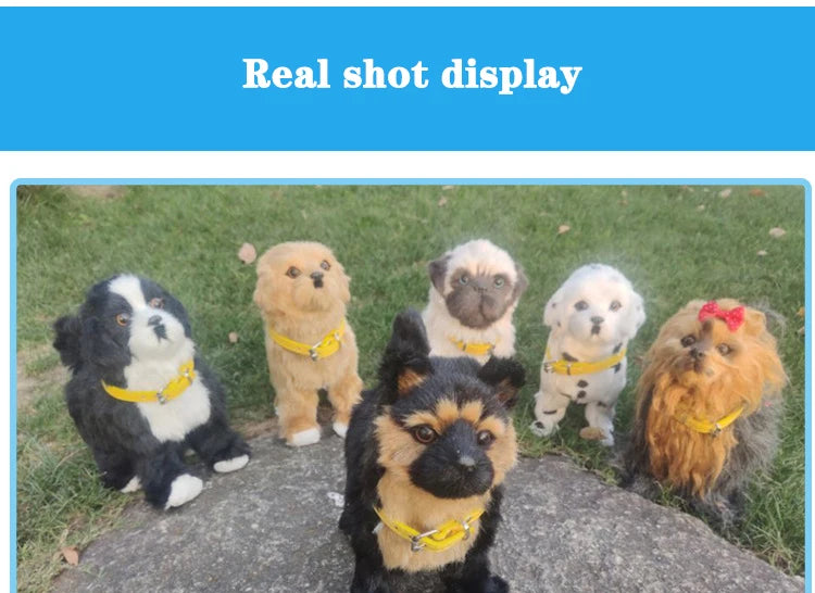 Interactive Robot Pet Dog | Voice-Controlled Walking Plush Toy with Music