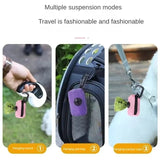 Dog Poop Bag Dispenser | Hangable Holder for Walks & Outdoor Cleanup