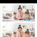 Pet Dog Camera with Phone App, 5G/2.4GHz WiFi Indoor Security Baby Camera, 360° Pan & Tilt, 2-Way Audio, Night Vision