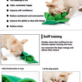 Pea Pod Snuffle Toy | Squeaky Treat-Hiding Plush for Dogs