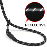 Heavy-Duty Reflective Dog Leash | Padded Handle Double-Traction Safety Lead