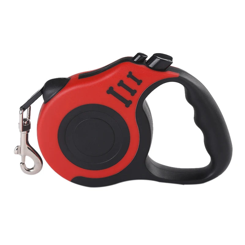 3m 5m Dog Leash for Small Medium Large Dogs Cats Automatic Retractable Strong Nylon Puppy Travel Walking Hiking Traction Rope