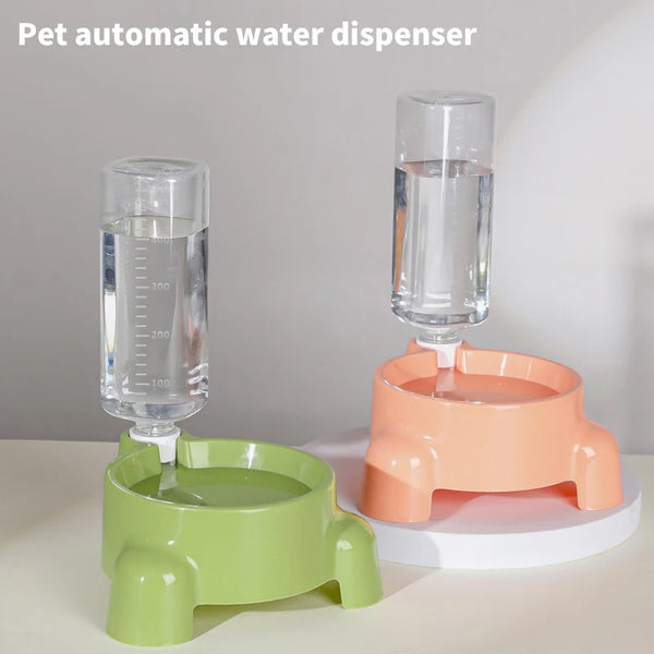 Automatic Gravity Pet Water Dispenser | Self-Refilling Dog & Cat Drinking Bowl