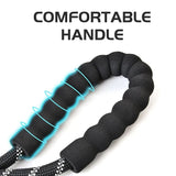 Heavy-Duty Reflective Dog Leash | Padded Handle Double-Traction Safety Lead