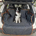 PawHappiness non-slip waterproof pet car boot liner mat protecting an SUV cargo area