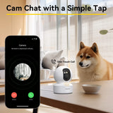 2K Pan-Tilt Pet Camera | 5G WiFi Indoor Security Camera with 2-Way Audio & Night Vision