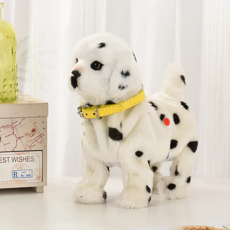 Interactive Robot Pet Dog | Voice-Controlled Walking Plush Toy with Music