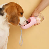 550ml Large Dog Water Bottle | Portable Outdoor Drinking Bowl for Big Dogs