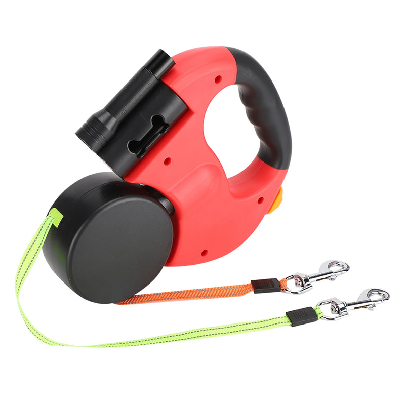 LED Night Safety Dog Leash | Ergonomic Light-Up Walking Lead