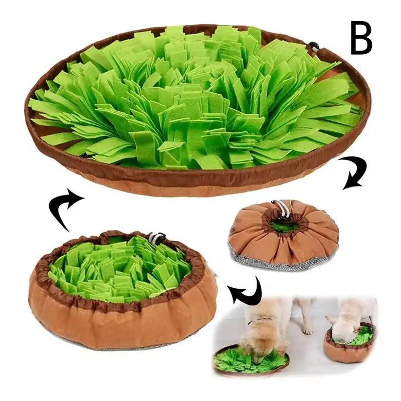 Snuffle Mat for Dogs & Cats | Interactive Foraging Mat for Mental Enrichment
