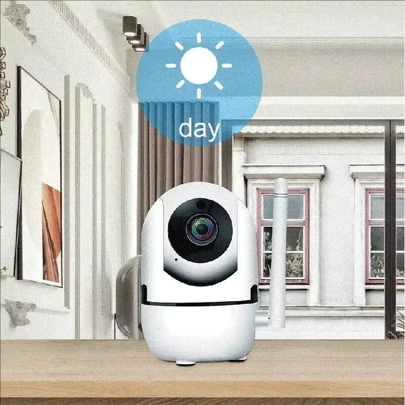 Pet Dog Camera with Phone App, 5G/2.4GHz WiFi Indoor Security Baby Camera, 360° Pan & Tilt, 2-Way Audio, Night Vision