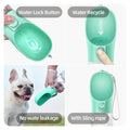 Portable Dog Water Bottle | Leak-Proof On-The-Go Drinking Bowl for Walks & Travel