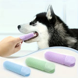 360-Degree Silicone Finger Toothbrush for Dogs & Cats | Soft Dental Cleaning Tool