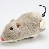 Lifelike Plush Mouse Toy | Realistic Running Rat Toy for Cats & Dogs