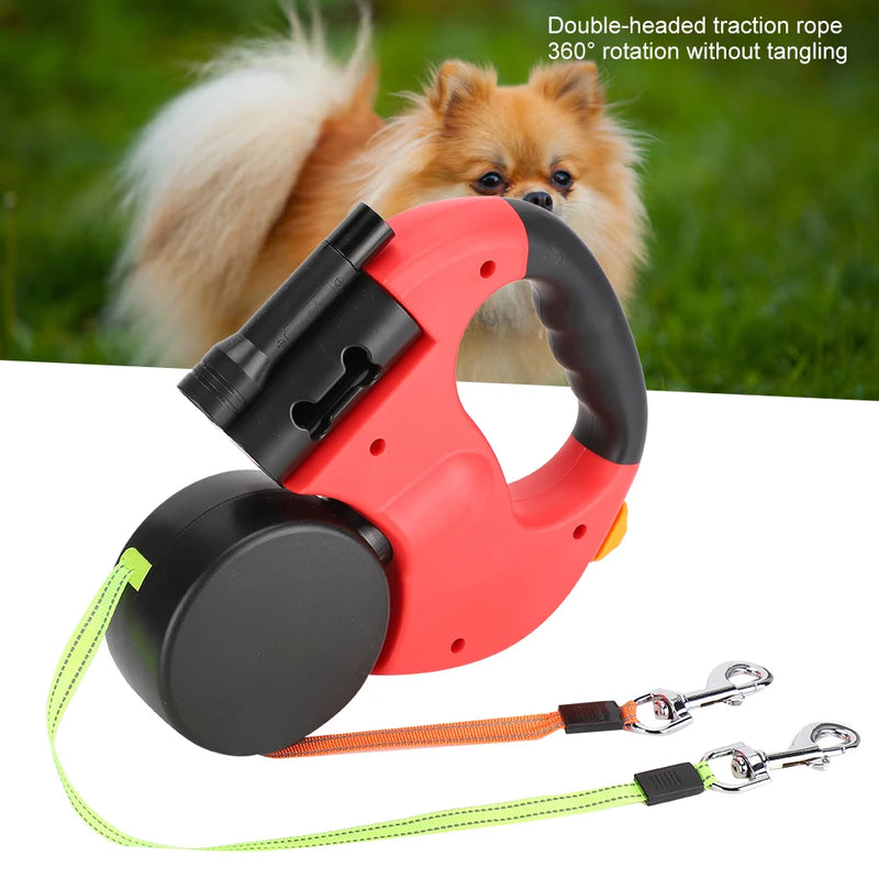 LED Night Safety Dog Leash | Ergonomic Light-Up Walking Lead