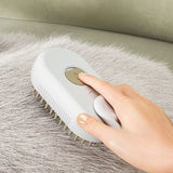 3-in-1 Pet Steam Brush | Spray Massage & Hair Removal Grooming Comb