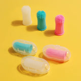 Soft Silicone Pet Finger Toothbrush | Dental Breath Care for Dogs & Cats
