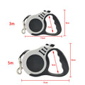 3m 5m Dog Leash for Small Medium Large Dogs Cats Automatic Retractable Strong Nylon Puppy Travel Walking Hiking Traction Rope