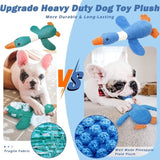 Aggressive Chewer Plush Toy | Squeaky Interactive Doll for Dogs & Cats