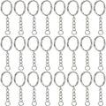 25mm*50pcs Flat Ring, Metal Circular Buckle, round Ring, Smooth Dog Buckle, Embossed Circular Ring, Hanging Buckle, Hook Buck