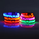 LED Glow-in-the-Dark Dog Leash & Collar Set | Night Safety Fluorescent Lead