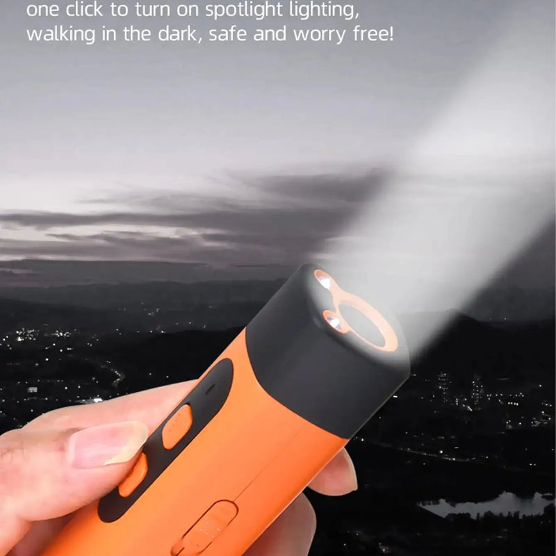 Ultrasonic Dog Bark Deterrent Rechargeable LED Flashlight Pet Training Anti Bark Device for Dogs Control Trainer