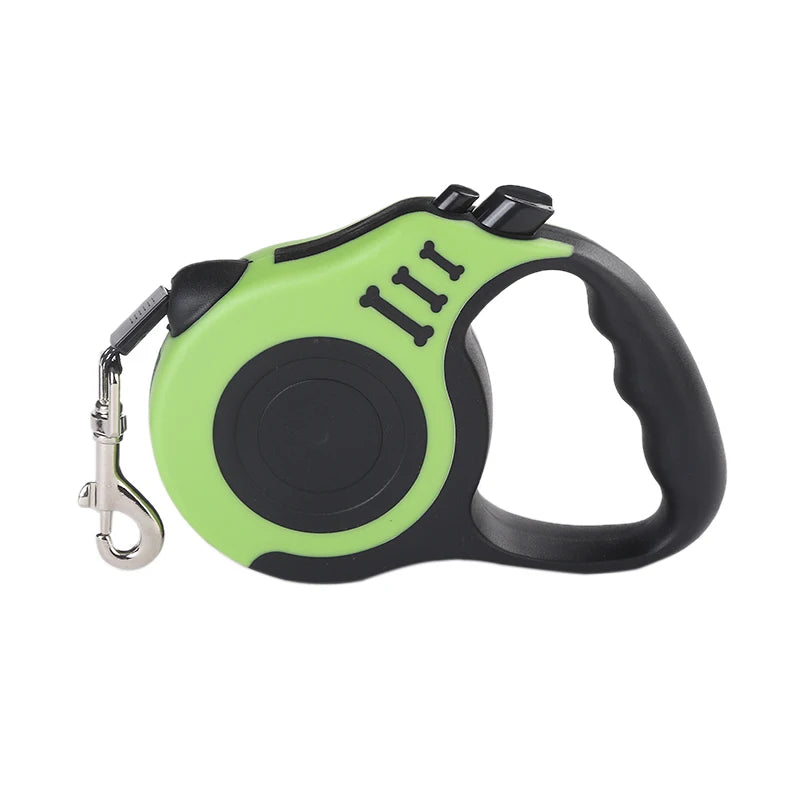 3m 5m Dog Leash for Small Medium Large Dogs Cats Automatic Retractable Strong Nylon Puppy Travel Walking Hiking Traction Rope
