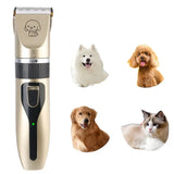 Electric Pet Hair Clipper & Trimmer | Quiet Shaver for Dogs & Cats