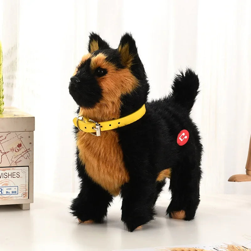 Interactive Robot Pet Dog | Voice-Controlled Walking Plush Toy with Music