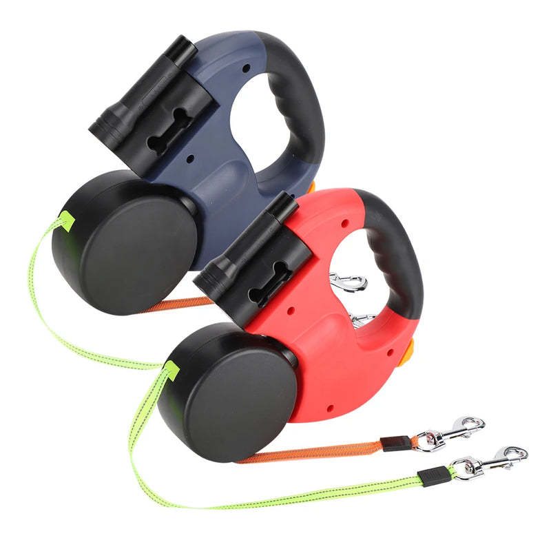 LED Night Safety Dog Leash | Ergonomic Light-Up Walking Lead