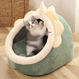 Deep Sleep Foldable Pet Bed | Washable Cave Sleeping Mat for Cats & Dogs