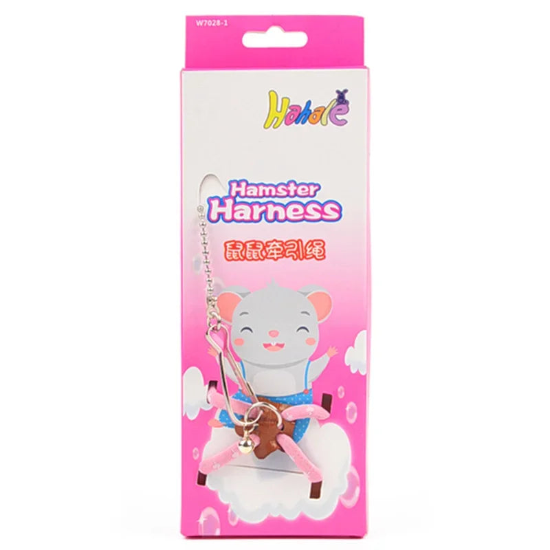 Small Pet Harness & Leash Set | For Hamsters, Rabbits, Ferrets & Rats