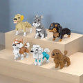 Mini Dachshund Dog Building Blocks Toy for Adults and Kids: Detailed and Lifelike Design,  Fun and Educational Construction Set
