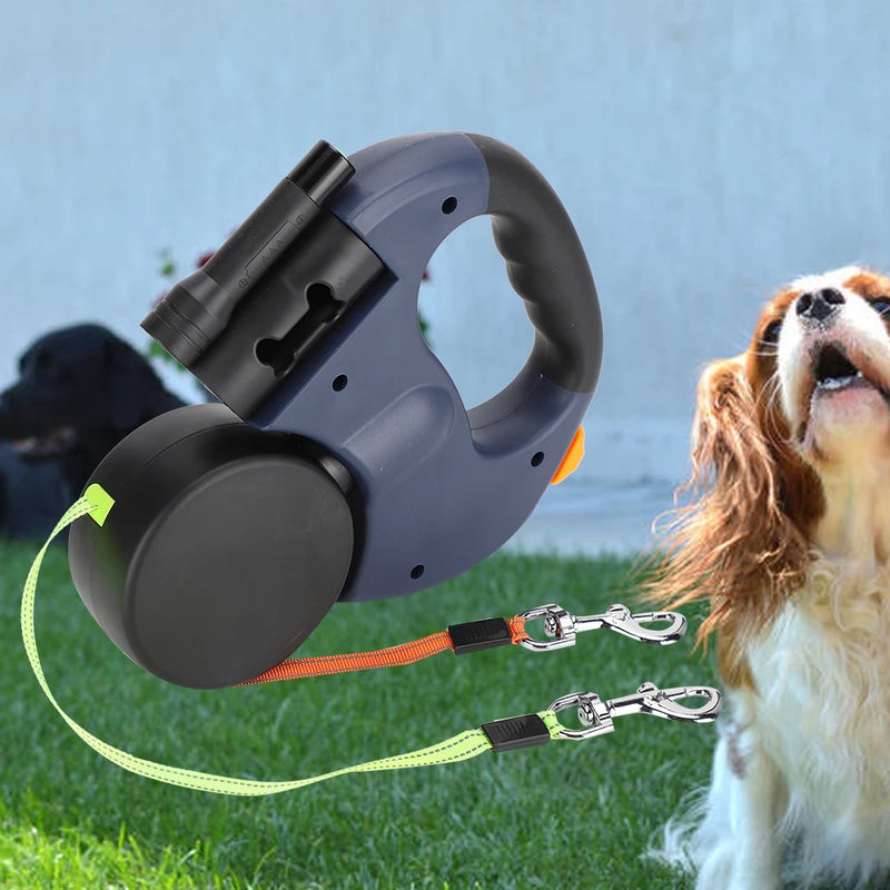 LED Night Safety Dog Leash | Ergonomic Light-Up Walking Lead